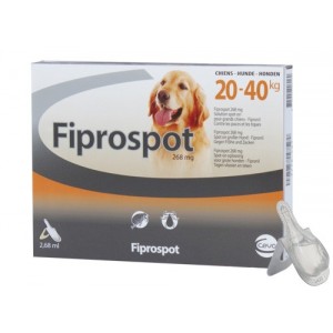 fiprospot grand chien 20/40kg 6 pipettes (CEVA)