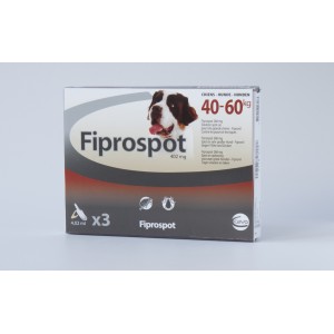 fiprospot tres grand chien 40/60kg 3 pipettes (CEVA)