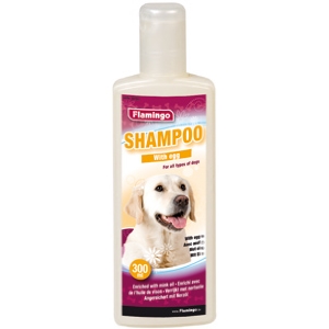 shampoing chien aux oeufs 300ml (FLAMINGO)