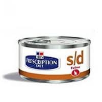 Pdiet féline SD boite 156g x24 (HILL's)