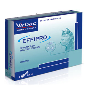 effipro spot-on chat 60 pipettes (VIRBAC)