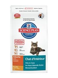 science plan feline adulte indoor 4kg (HILL's)
