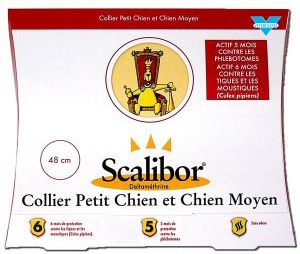 scalibor petit chien et chien moyen (INTERVET)