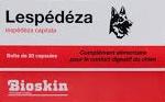 lespedeza chien 400mg (ABIVET)