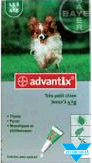 advantix trés petit chien 4 pipettes (BAYER)