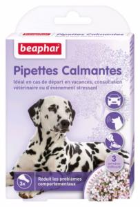 Pipettes calmantes chien 3p (BEAPHAR)