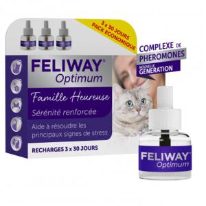 Feliway optimum recharge 3x 48ml (CEVA)