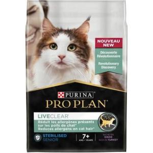 proplan cat senior 7+ liveclear sterilised 2.8kg (PURINA)