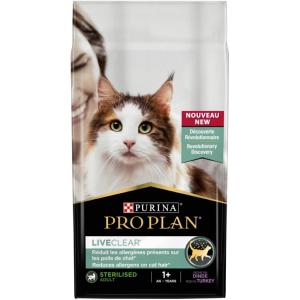 proplan cat adult liveclear sterilised dinde 2.8kg (PURINA)