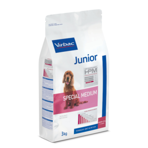 veterinary HPM dog junior medium 3kg (VIRBAC)