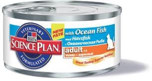 science plan feline adulte poisson boîte 156g  x24 (HILL's)