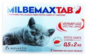 Milbemax TAB chaton 2cp (ELANCO)