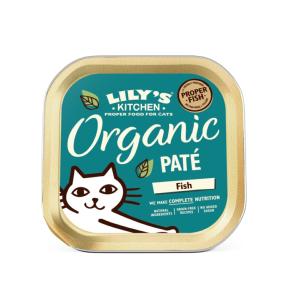 LK cat adult bio poisson barquette 85g (LILY's Kitchen)