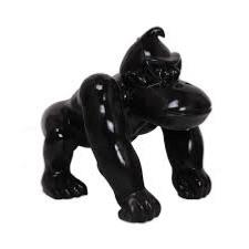 statue résine gorille uni H70cm