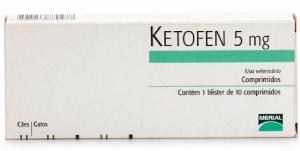 Ketofen 5mg 10cp (MERIAL)