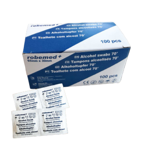 Tampons alcoolisés x100 (DIV)*