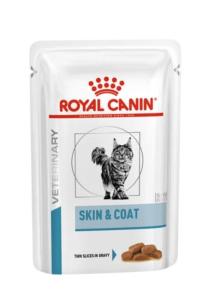 Vdiet cat skin coat sachet 85g x12 (ROYAL CANIN)