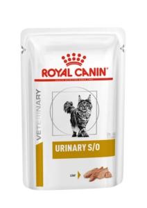 Vdiet cat urinary S/O mousse sachet fraicheur 85g  x12 (ROYAL CANIN)