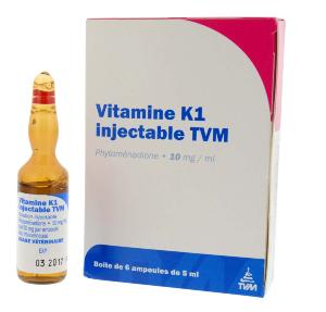 Vitamine K1 inj. 5ml (TVM)