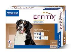 Effitix chien très grand 4pipettes (VIRBAC)