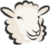 adhésif mouton couleur 12cm