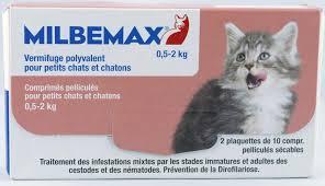 Milbemax petit chat&chaton 20cp (NOVARTIS)