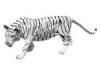 statue résine tigre naturel blanc L160cm