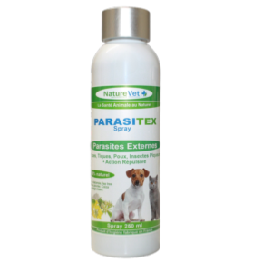 Parasitex spray chien chat 250ml (NATUREVET)