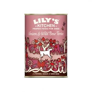 LK dog adult chevreuil sanglier boite 400g (LILY's Kitchen)