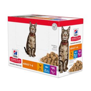 science plan feline adulte mixte sachet 85g x12 (HILL's)