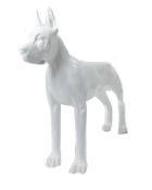 statue dogue allemand uni L120cm