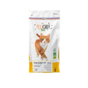 Felichef chat adulte stérilisé sans céréales 2kg (SAUVALE)