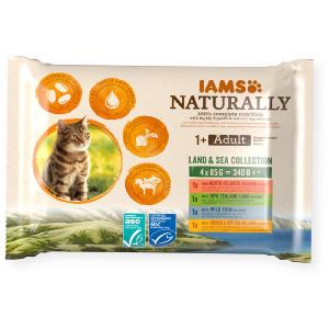 iams naturally terre mer sachet 85g x12 (IAMS)