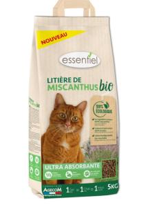 Litière essentiel miscanthus bio 5kg (AGECOM)
