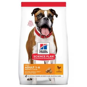 science plan canine adulte light medium 2.5kg (HILL'S)