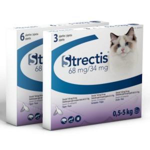 Strectis chat 0.5-5kg 6pipettes (CEVA)