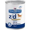 Pdiet canine ZD ultra allergène boite 370g x12 (HILL's)