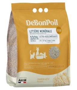 Litière de bon poil chats adultes 10L (AGECOM)