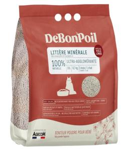 Litière de bon poil poils longs 10L (AGECOM)