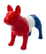 statue bouledogue français motif L45cm