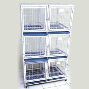 Module 3 cages hospitalisation 3x L110XP71XH65cm  (DIV)