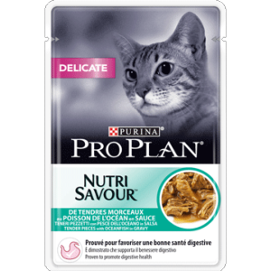 proplan cat adulte delicate boeuf sachet 85g x10 (PURINA)