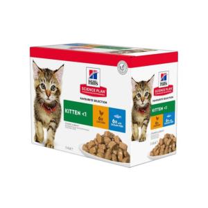 science plan feline kitten mixte sachet 85g x12 (HILL's)