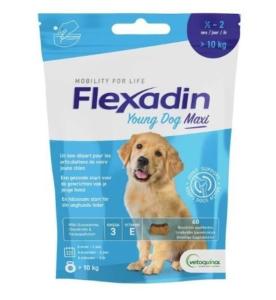 flexadin young dog maxi 30 bouchées (VETOQUINOL)