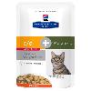 Pdiet féline CD urinary stress metabolic sachet 85g x12 (HILL's)