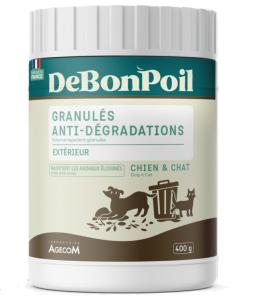 répulsif chien chat anti-dégradations ext. granulés 400g (DEBONPOIL)