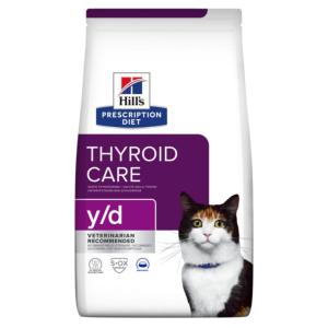 Pdiet féline Y/D thyroid care  3kg (HILL's)