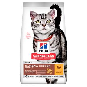 science plan feline adulte hairball indoor 1.5kg (HILL's)