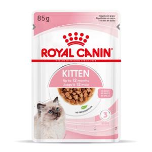 vetcare cat kitten émincé sachet 85g x12 (ROYAL CANIN)