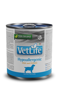 Vet Life dog hypoallergenic poisson boite 300g (FARMINA)